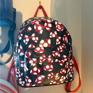 Disney Parks Minnie Bow Mini Backpack